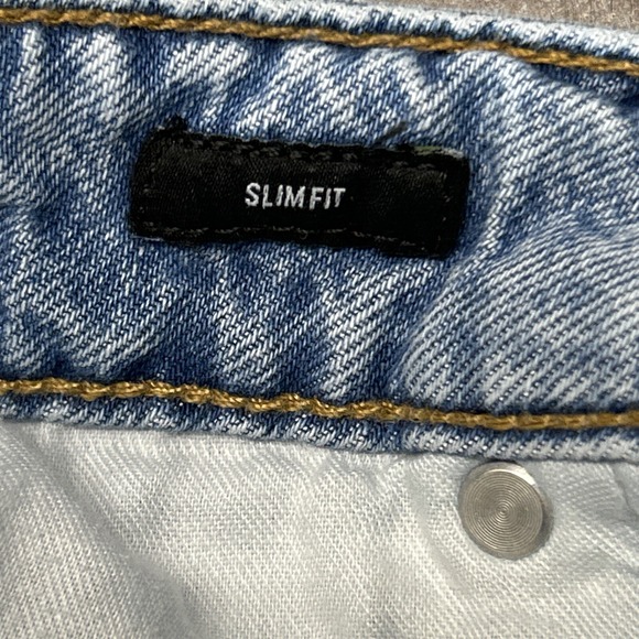 Bonobos All Season Mens Jeans Slim Fit Stretch 32x31 Light Blue - Picture 13 of 15